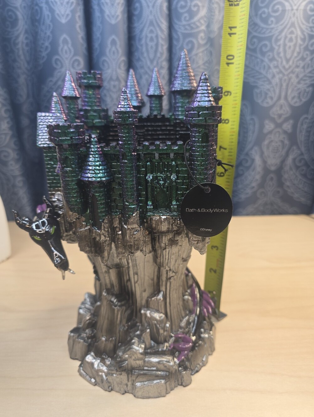 Disney Villains Maleficent Dragon Castle 3-Wick Candle Holder Bath & Body Works - Picture 12 of 16